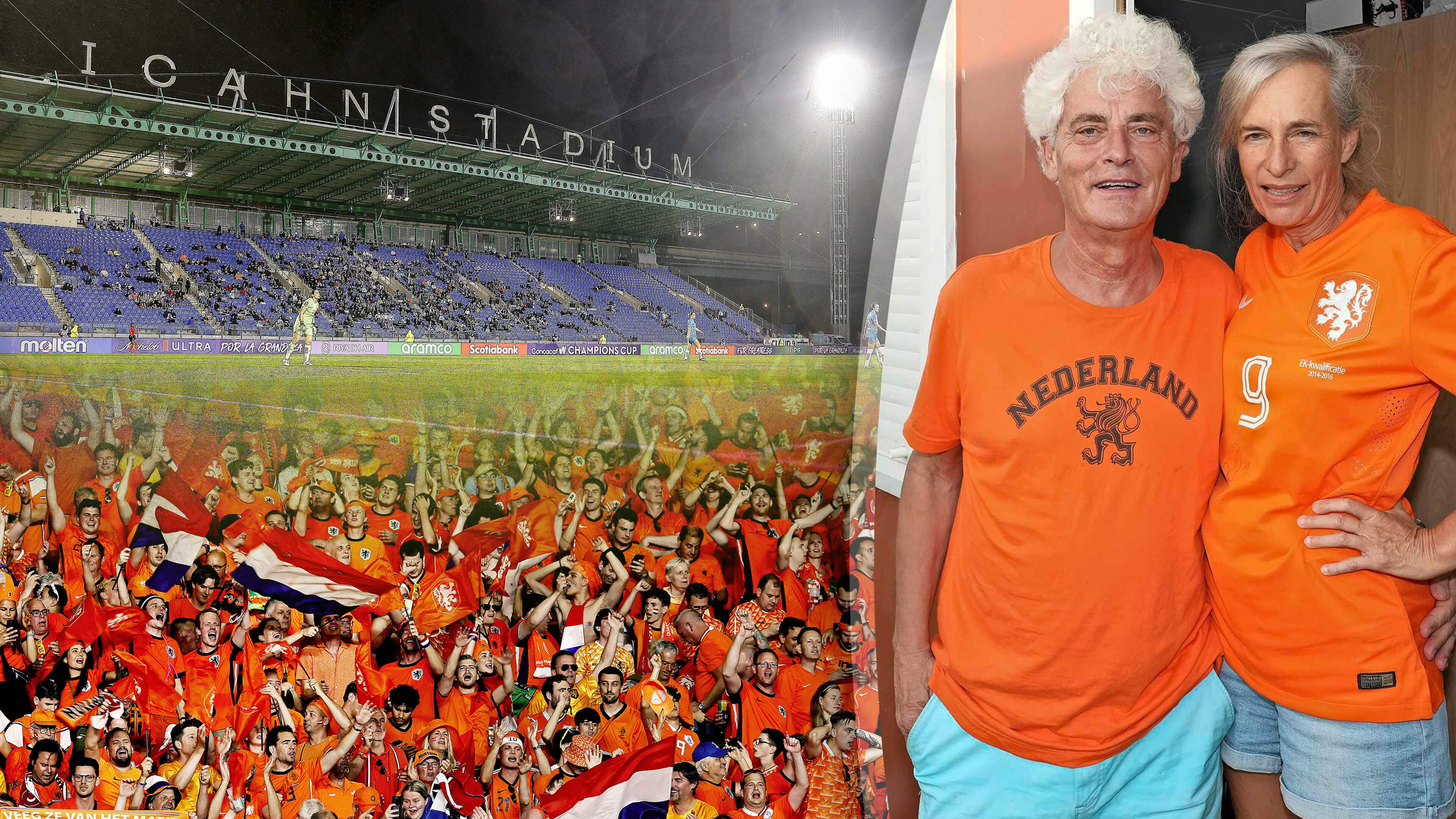Hondstrouwe Oranje-fans blij dat ze niet naar oefenduel in ’krankzinnig duur’ VS hoeven: ’We werden er al onrustig van’